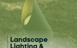 Landscape lighting and firepits blog image.